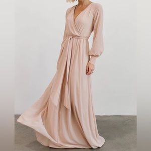 NWT Baltic Born Lydia Dress full length pink/nude